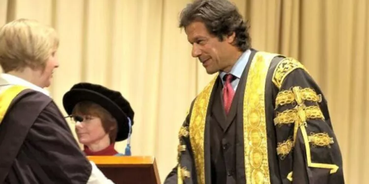 Imran Khan set to run for Oxford University chancellor from prison cell